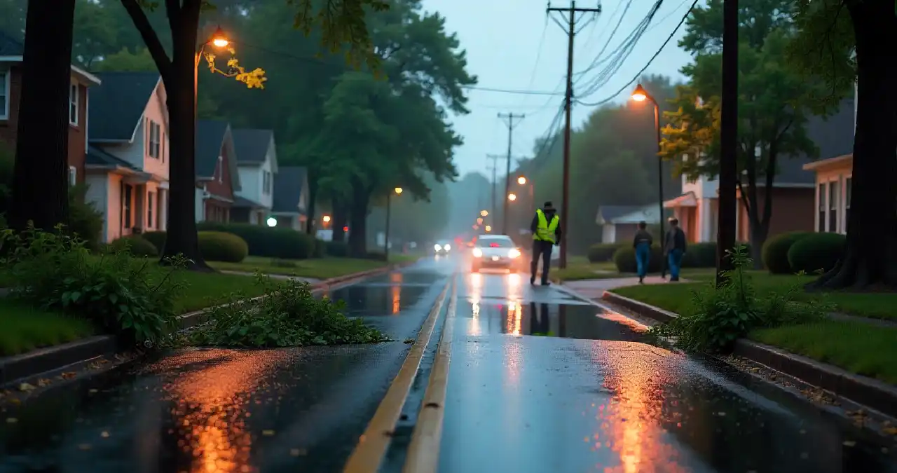 Nashville Helene damage - Effect of the Hurricane